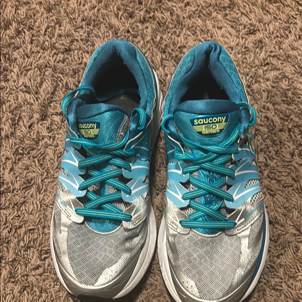 Saucony ISO Series Teal Athletic Shoes